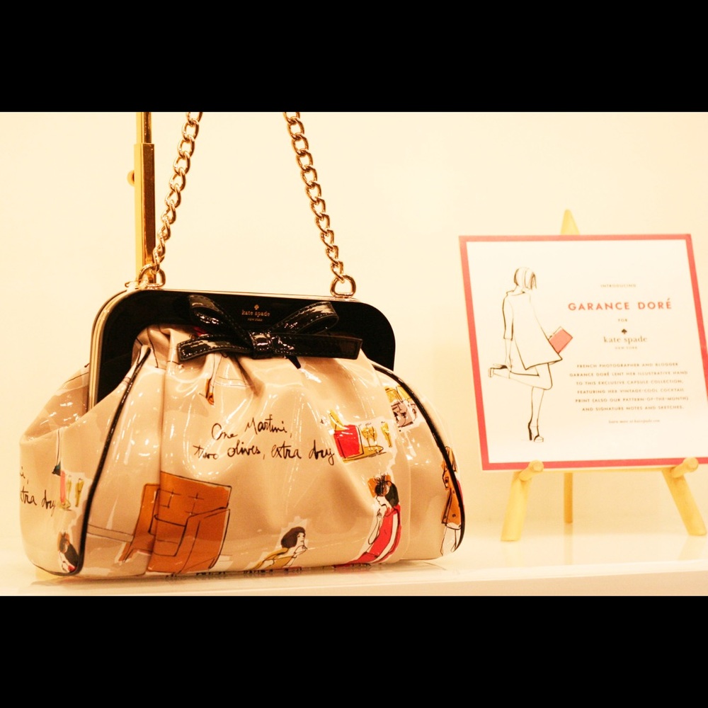 Rare Kate Spade- Garance Doré Massie Clutch